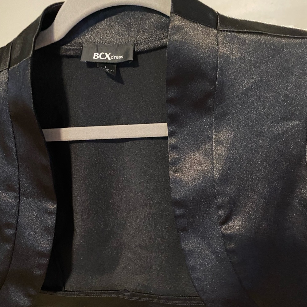 BCX Women's Elegant Black Bolero Jacket - Picture 4 of 4
